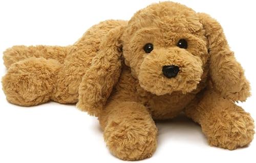 GUND Muttsy 毛绒狗狗玩具，适合1岁+，棕色，14英寸